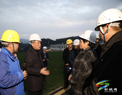 省政协党组成员、副主席罗宁一行到松桃调研锰产业高质量发展和锰污染治理工作
