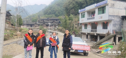 普觉镇开展春节期间安全生产知识宣传活动