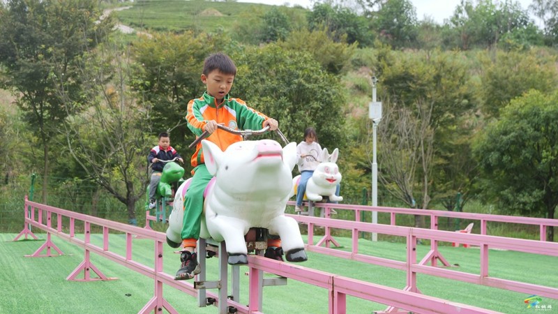 国庆周边游——大坪场镇七彩乐园是个好去处