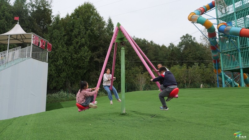 国庆周边游——大坪场镇七彩乐园是个好去处