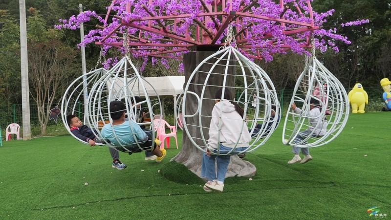 国庆周边游——大坪场镇七彩乐园是个好去处