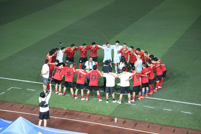 铜仁市第五届运动会群众体育组男子足球比赛圆满落幕