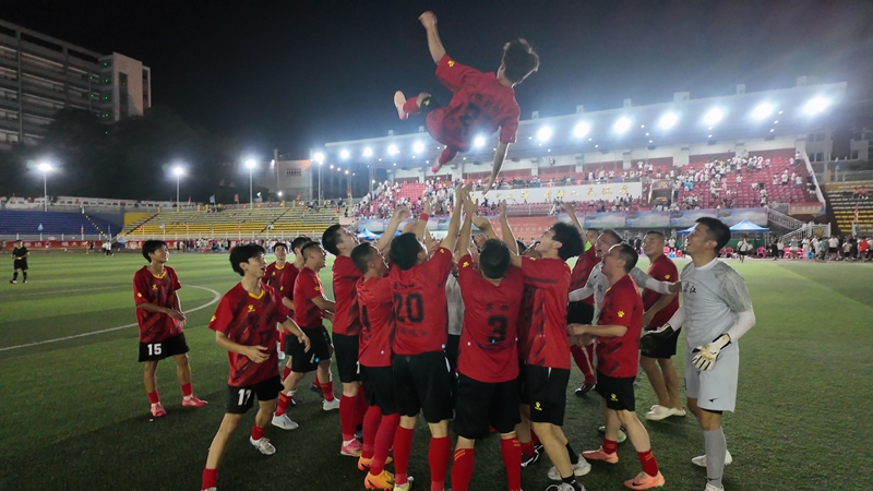 铜仁市第五届运动会群众体育组男子足球比赛圆满落幕