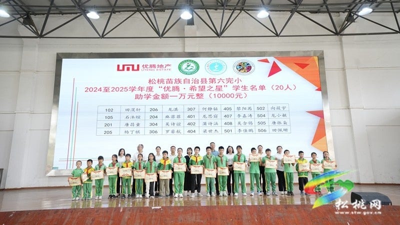 松桃：优腾地产深化校企合作 助学行动赋能学子成长