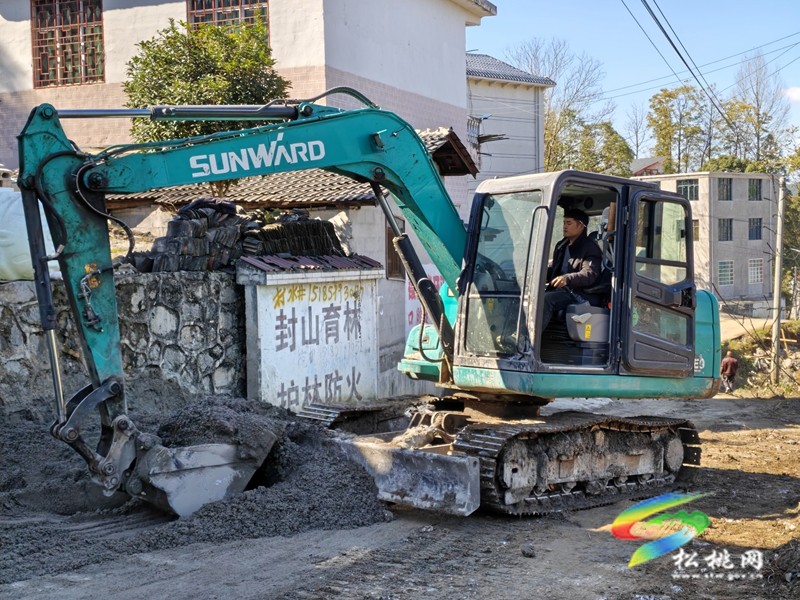 投资600万！松桃盘石镇生态旅游圈交通要道加速建设