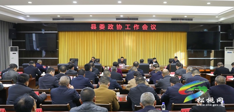 县委政协工作会议召开